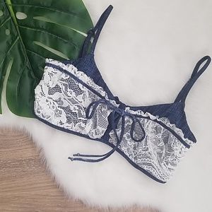 Amir Slama Bikini Top Size Large